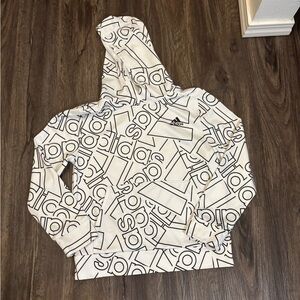 Kids Adidas Monochrome Logo Hoodie